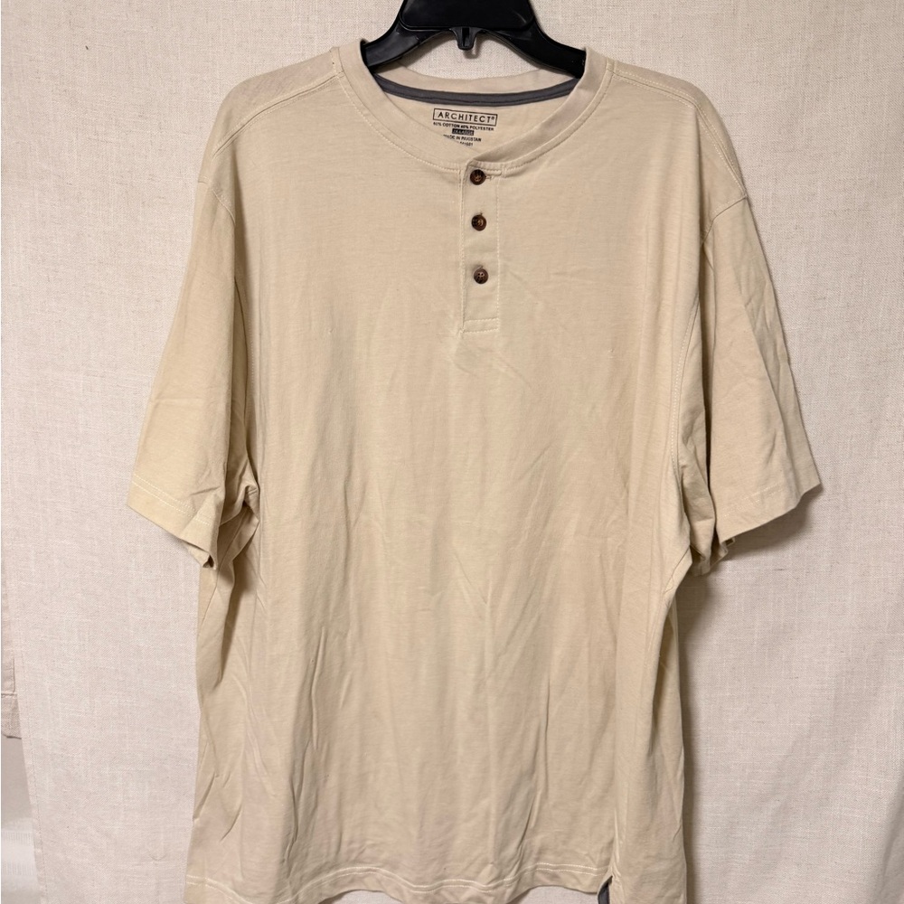 Architect Cream Short Sleeve Tee